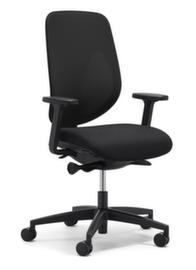 Giroflex Siège pivotant 353, Dossier maille, noir