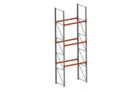 META Rayonnage à palettes MULTIPAL pour 8 palettes, largeur 1825 mm, 4 niveaux de stockage