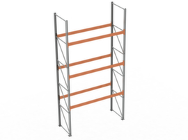 META Rayonnage à palettes MULTIPAL pour 12 palettes, largeur 2870 mm, 4 niveaux de stockage