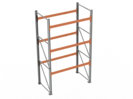 META Rayonnage à palettes MULTIPAL pour 8 palettes, largeur 1995 mm, 4 niveaux de stockage