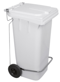poubelle à pédale mobile
