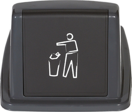 couvercle haut probbax® pour collecteur de recyclage