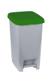 poubelle à pédale Slim en gris