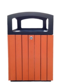 poubelle Flora pour usage en extérieur