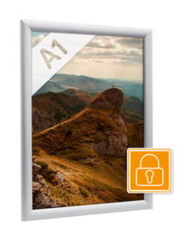 cadre de protection rabattable pour l’intérieur