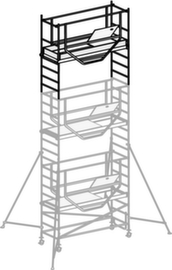 Hymer Échafaudage roulant ADVANCED SAFE-T de construction modulaire