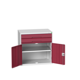 bott Armoire à tiroirs verso avec porte battante