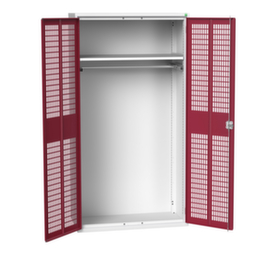 bott Armoire vestiaire verso avec tablettes et tringle