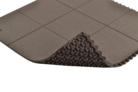 Tapis de sol anti-fatigue surface aspect « peau d'orange » anti-dérapante