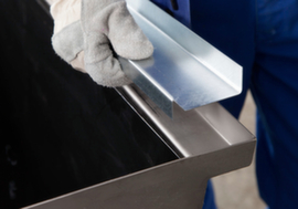 Bac de rétention en acier inoxydable pour conteneurs IBC