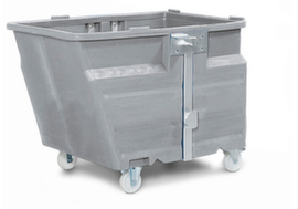 Benne basculante PE avec cadre en acier