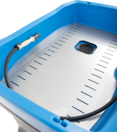 Passoire amovible en tôle perforée