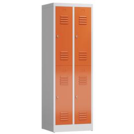 Armoire vestiaire à deux niveaux ClassiX