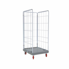 Bac sur roulettes rolltainer® avec porte