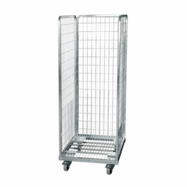 Bac sur roulettes avec bandage élastique souple