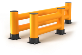 a.m.p.e.r.e. Barrière de protection pour rayonnage à double rail Rack Mammut®