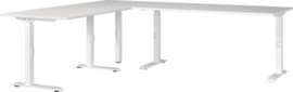 Bureau d’angle à hauteur réglable GW-MAILAND
