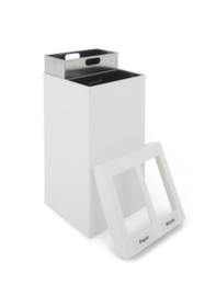 Collecteur de recyclage Carro Mix avec 2 seaux intérieurs en aluminium