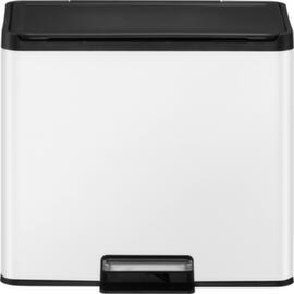 Poubelle à pédale EKO avec revêtement résistant aux traces de doigts