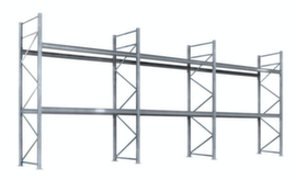 SCHULTE Rayonnage à palettes pour 24 palettes, largeur 5965 mm, 4 niveaux de stockage