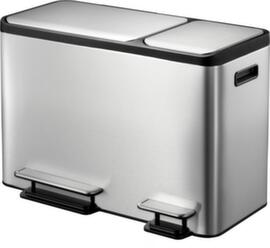 Poubelle à pédale EKO avec 2 seaux intérieurs en plastique