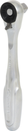 KS Tools 1/4" bit reversible ratchet with plug-in adapter for sockets