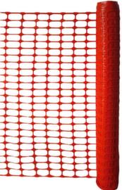 Schake Barrière de sécurité de chantiergrosseur de la maille 40x80 mmen plastique orange