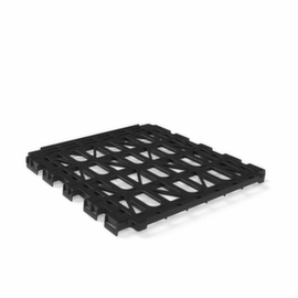 Tablette intermédiaire pour bac sur roulettes, largeur x profondeur 716 x 762 mm