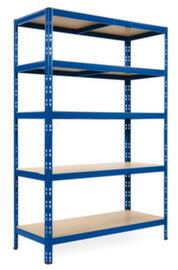 UDOBÄR Rayonnage de stockage, hauteur x largeur x profondeur 1800 x 1200 x 450 mm, 5 tablettes
